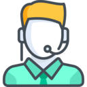 business and finance,business,man,microphone,tie,customer service,telemarketer